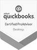 Certified QuickBooks Online Proadvisor Badge